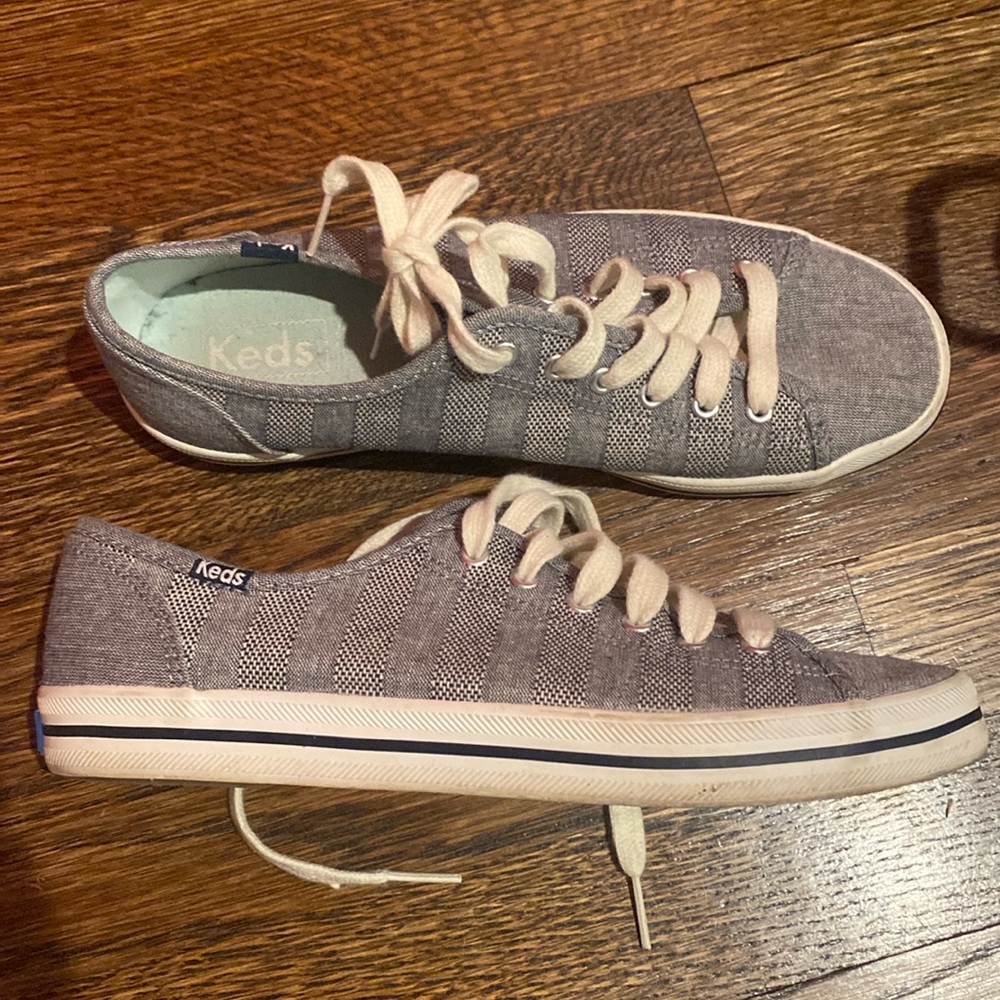Womens Keds Sneakers Denim Color Size 7.5